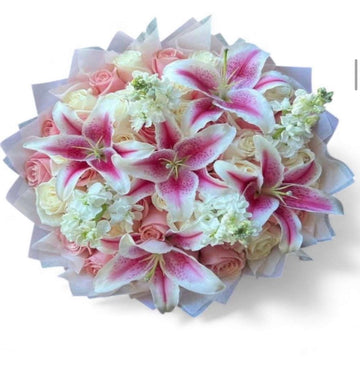 Bouquet rosado