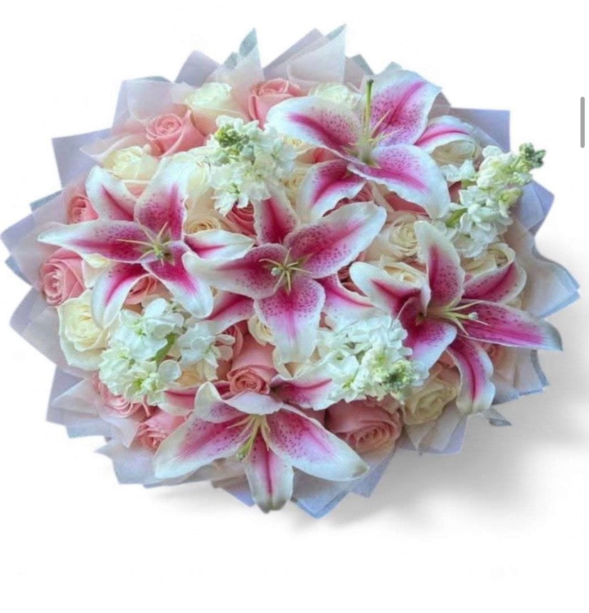 Bouquet rosado
