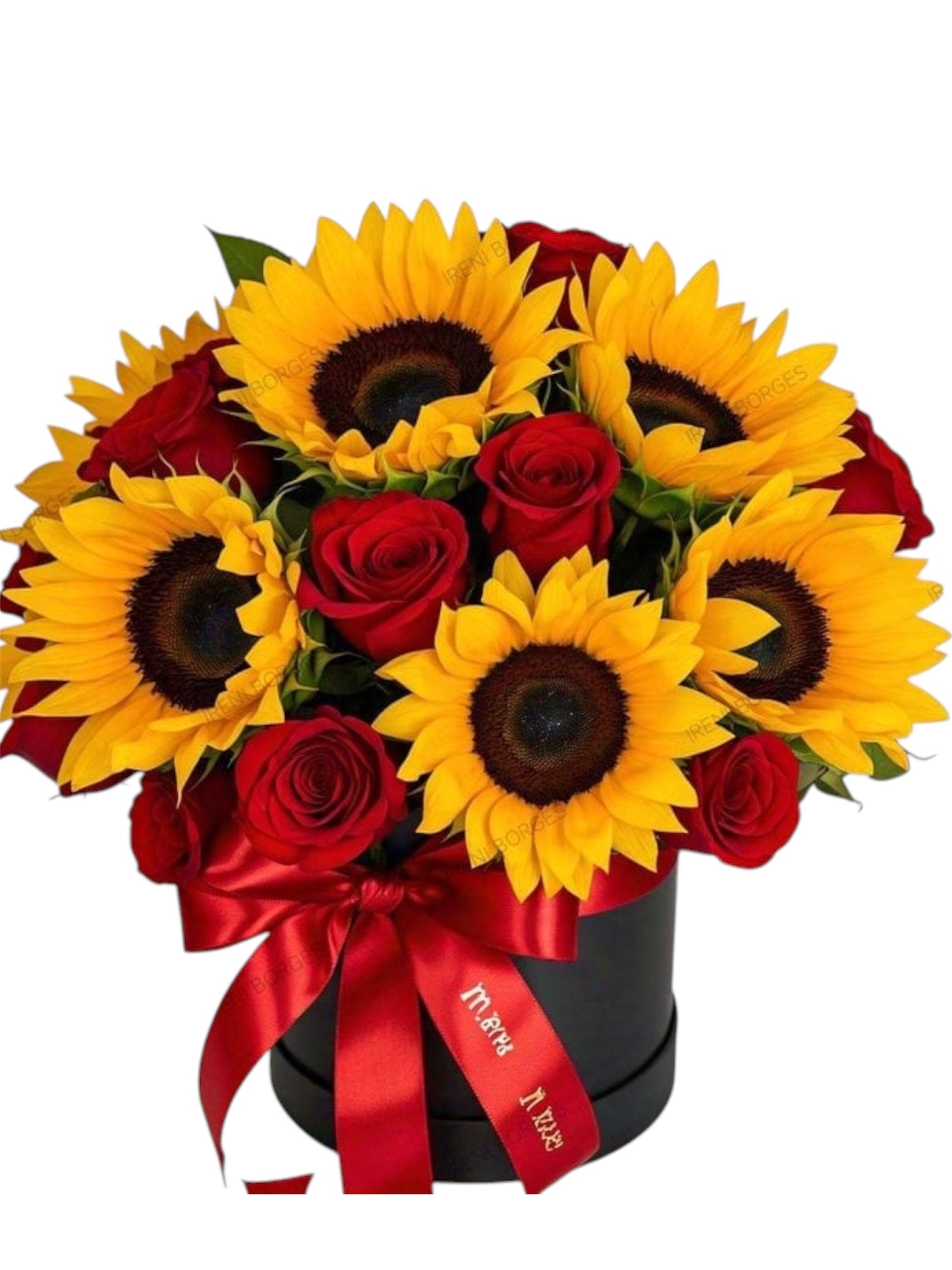 Caja de girasoles