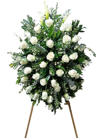 Sudario con pedestal